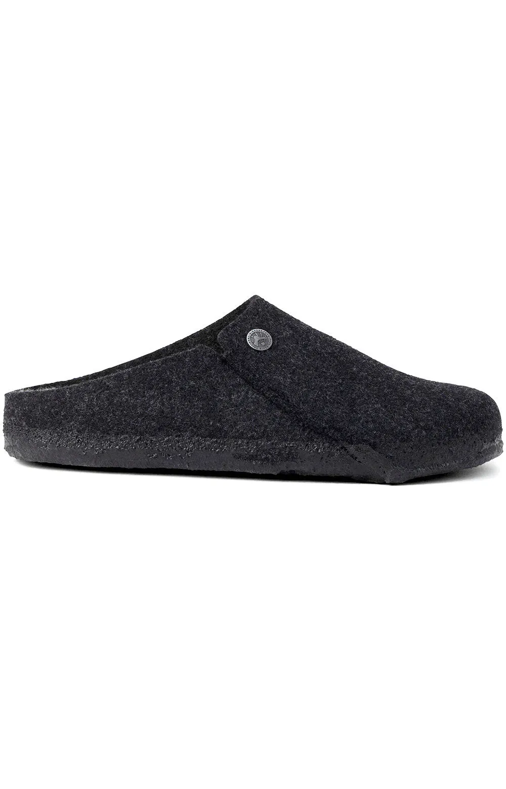 (1015090) Zermatt Shearling Wool Felt Slippers - Anthracite