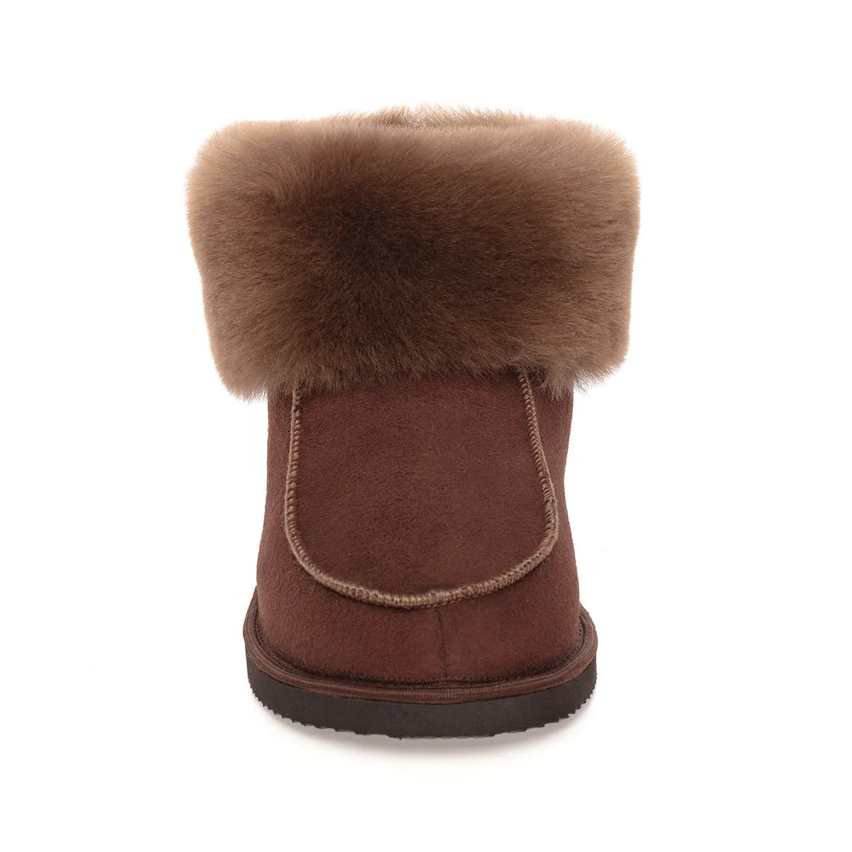 Aesop Sheepskin Slippers - Espresso