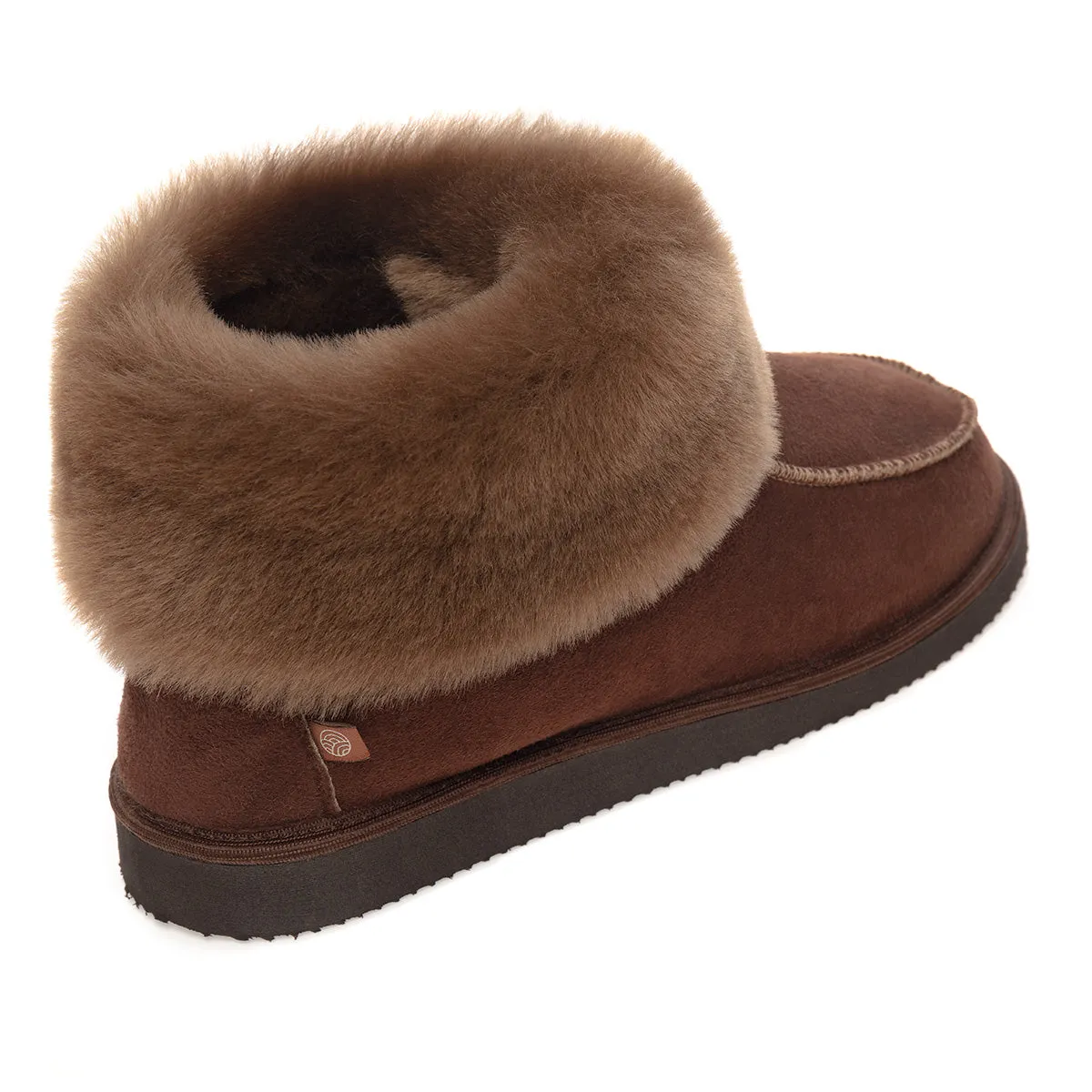 Aesop Sheepskin Slippers - Espresso