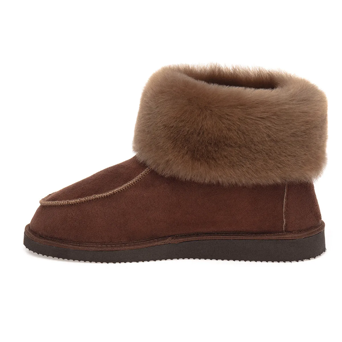 Aesop Sheepskin Slippers - Espresso