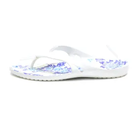 Crocs Kadee Ii Flip Flops Eva White Colour For Women