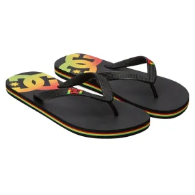 DC Spray Sandal Flip Flops - Rasta