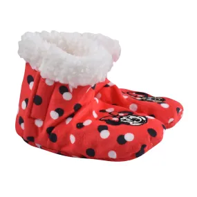 Disney Classics Minnie Mouse Bootie House Slippers