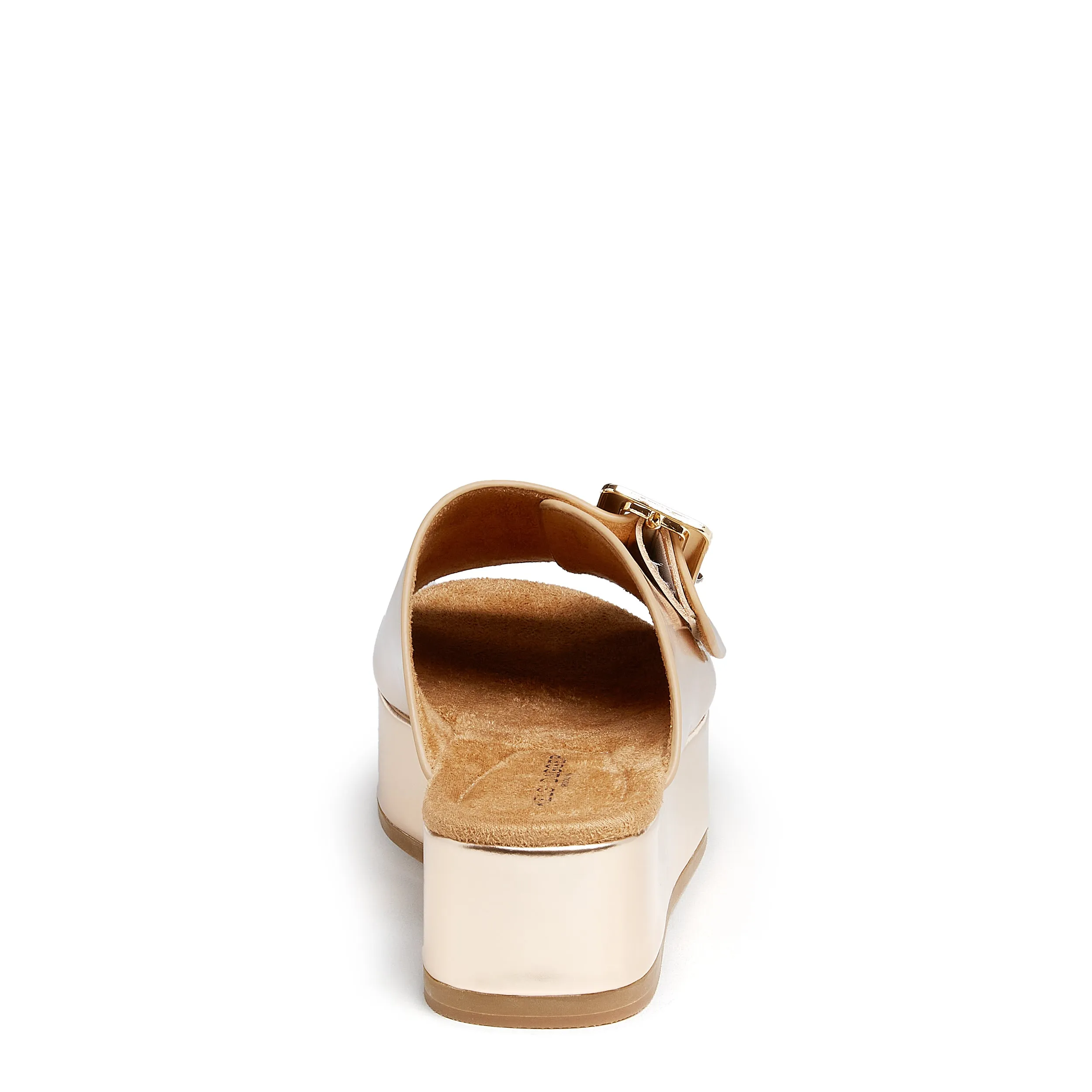 Dover Gold Platform Sandals