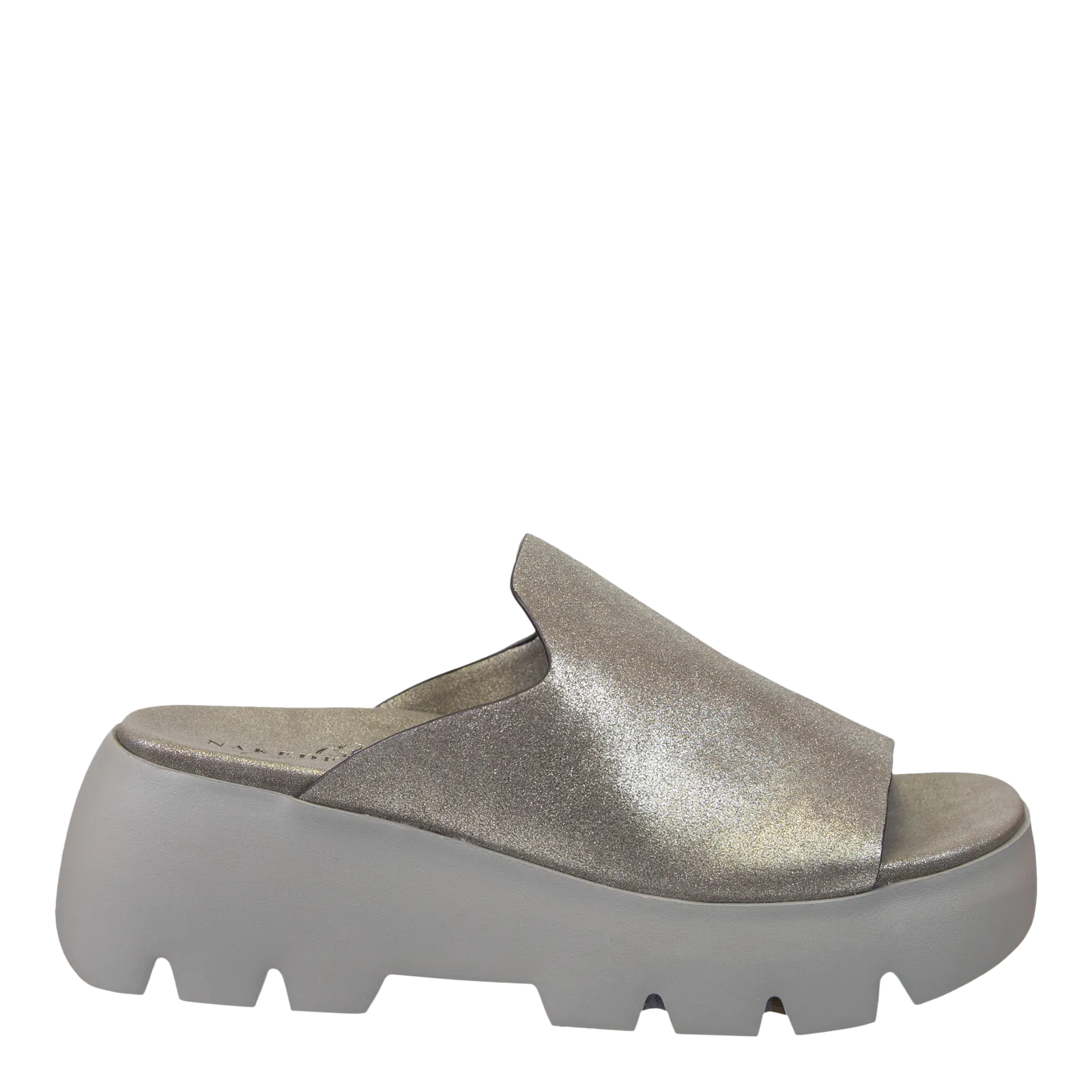 DRIFT in SILVER Platform Sandals