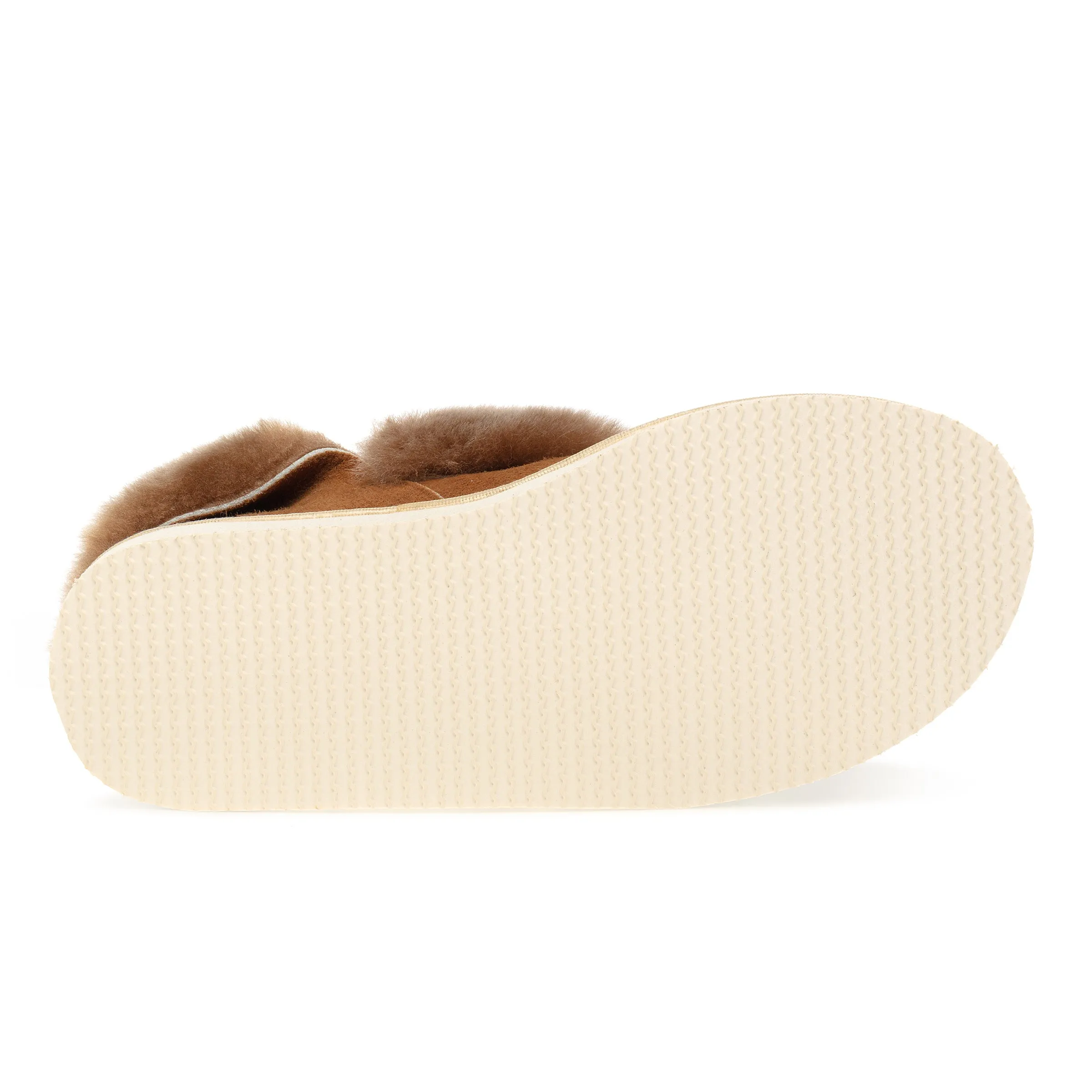 Gael Sheepskin Slippers - Chestnut