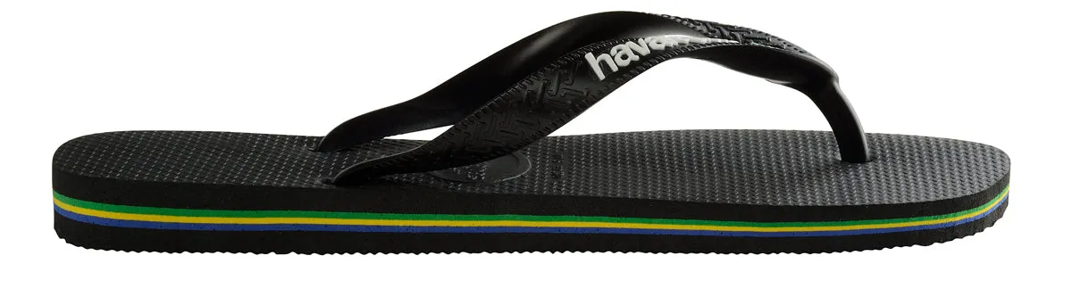 Havaianas Brasil Logo In Black