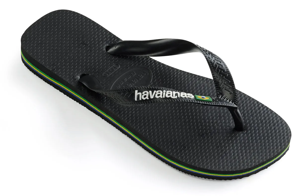 Havaianas Brasil Logo In Black