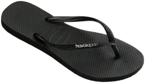 Havaianas Slim Glitter Me In Black For Women