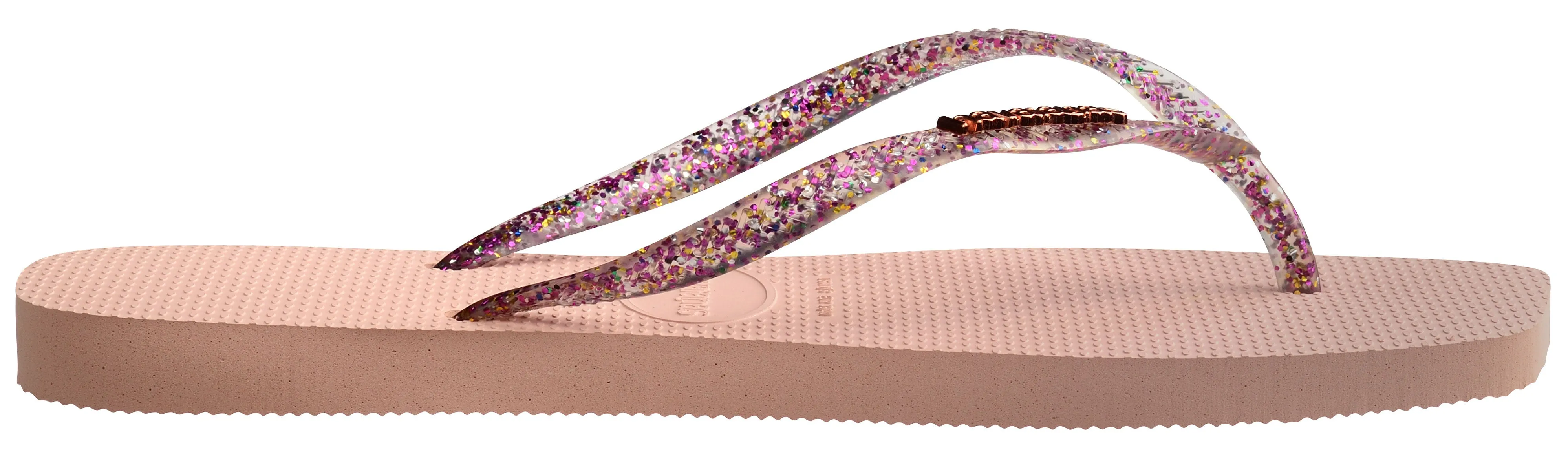 Havaianas Square Metallic In Rose For Women