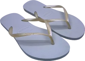 Havaianas White Slim Flip Flops EU 41/42