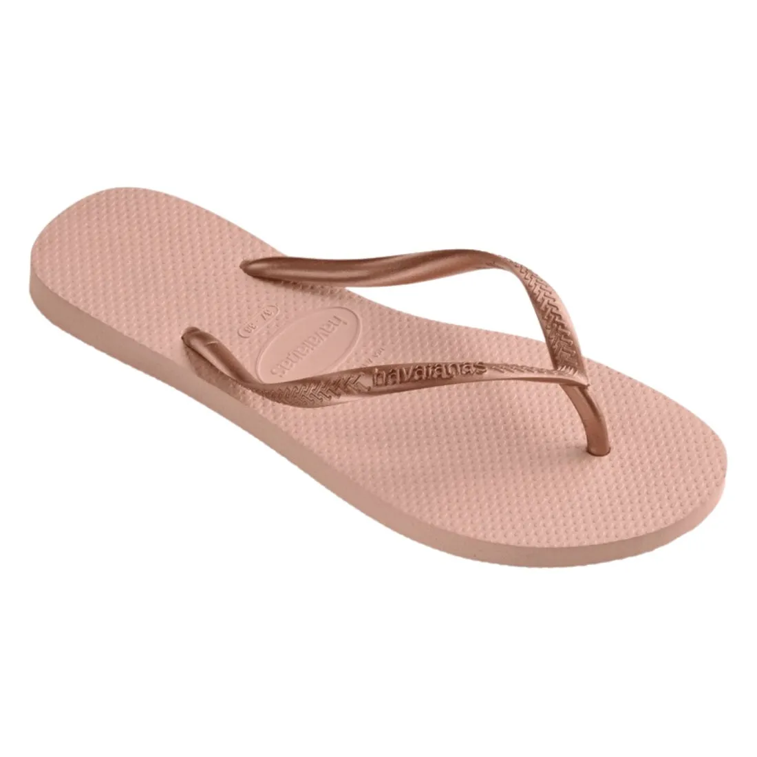 Havaianas Womens Slim Flip Flop Sandals - Ballet Rose