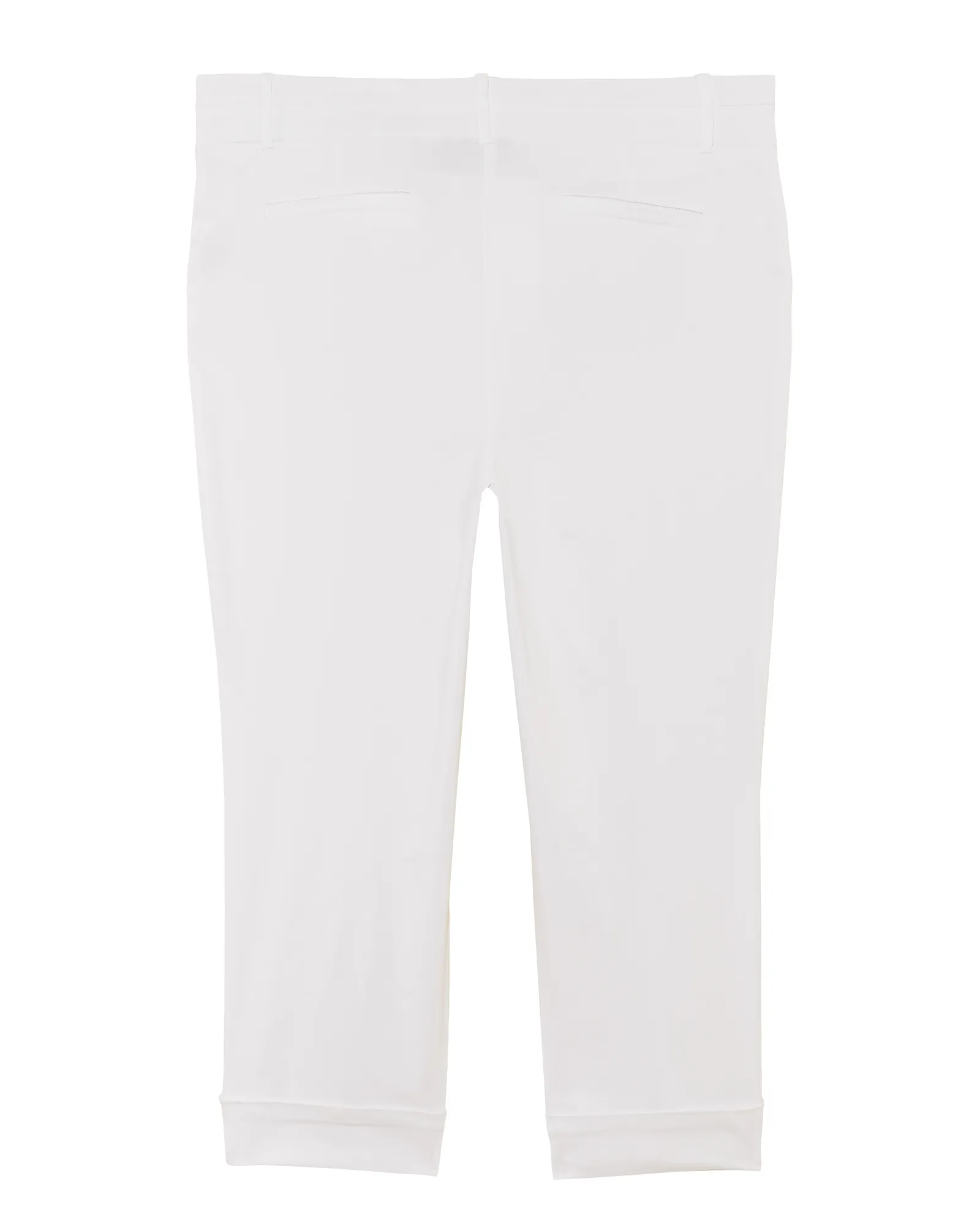 Kelowna Stretch Capri | White