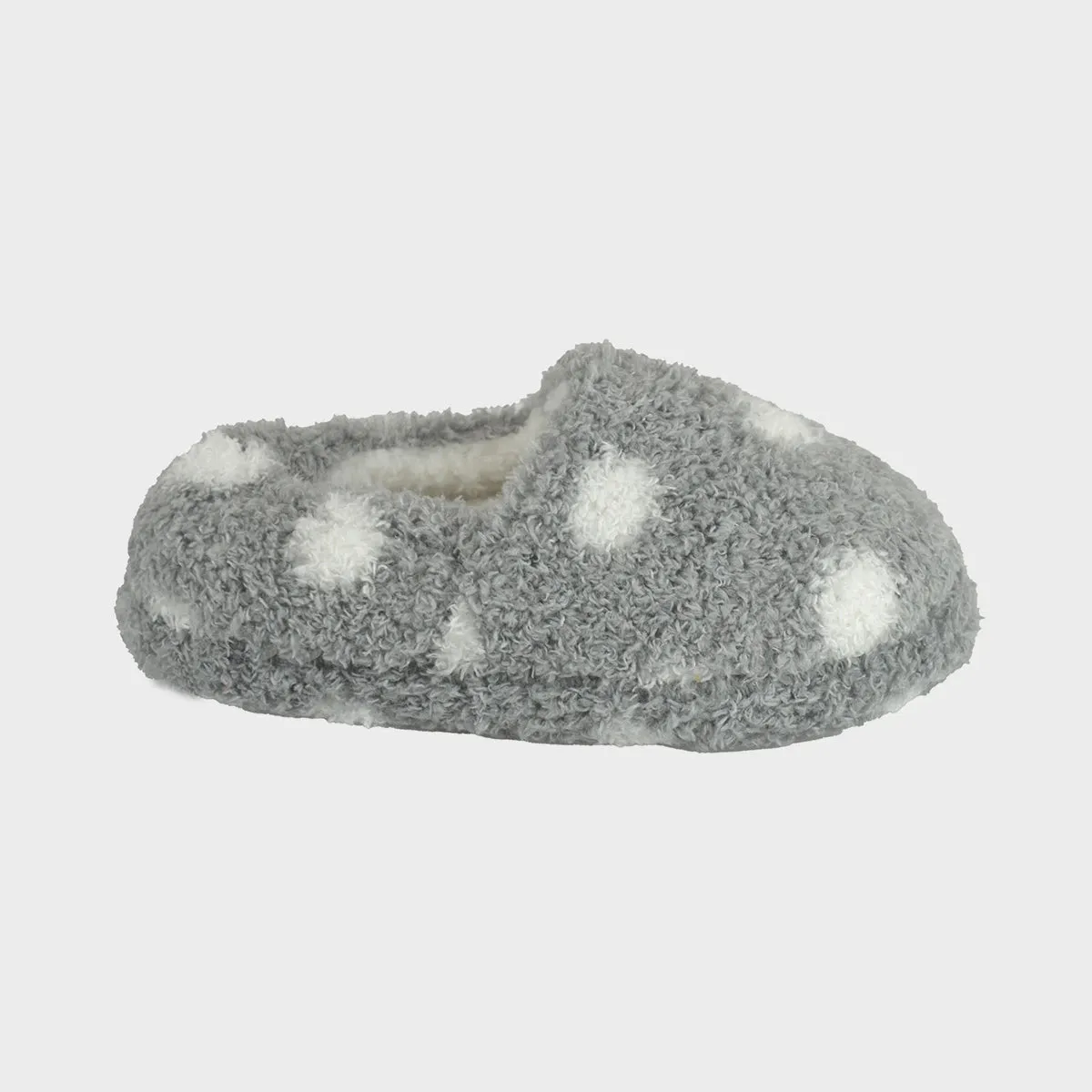 Kids Fleece Spot Slipper