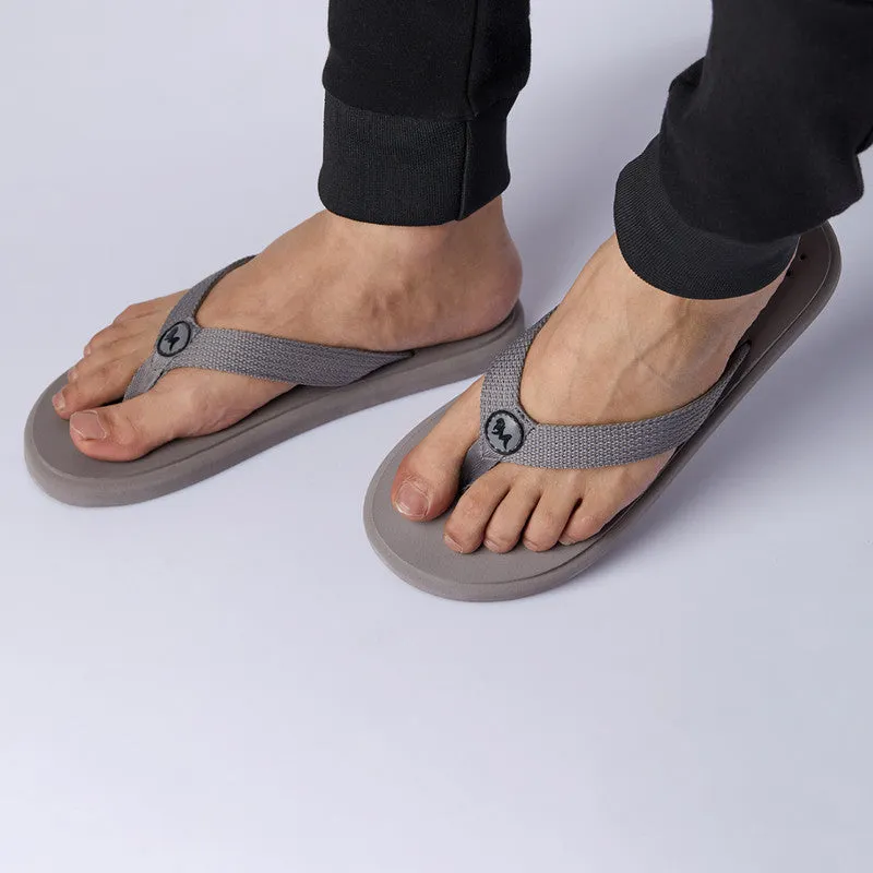 Neeman's Eco Flip Flops for Men & Women | Pebble Grey