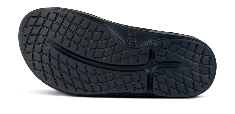 OOFOS Mens OOriginal Sport Sandal Black Water Camo