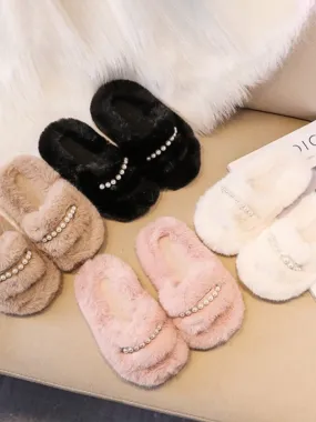 Preppy Pearl House Slippers