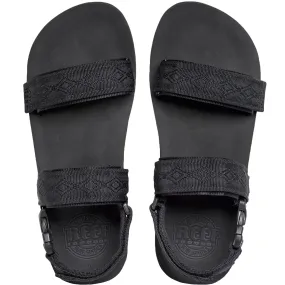 Reef Mens Convertible Hook & Loop Sandals - Black