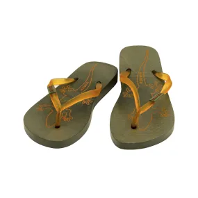 Sinner TORRES Kid's Flip Flops - Moss Green