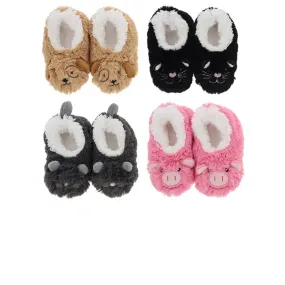 Snoozies Furry Foot Pals Toddler Slippers Choice of 4)