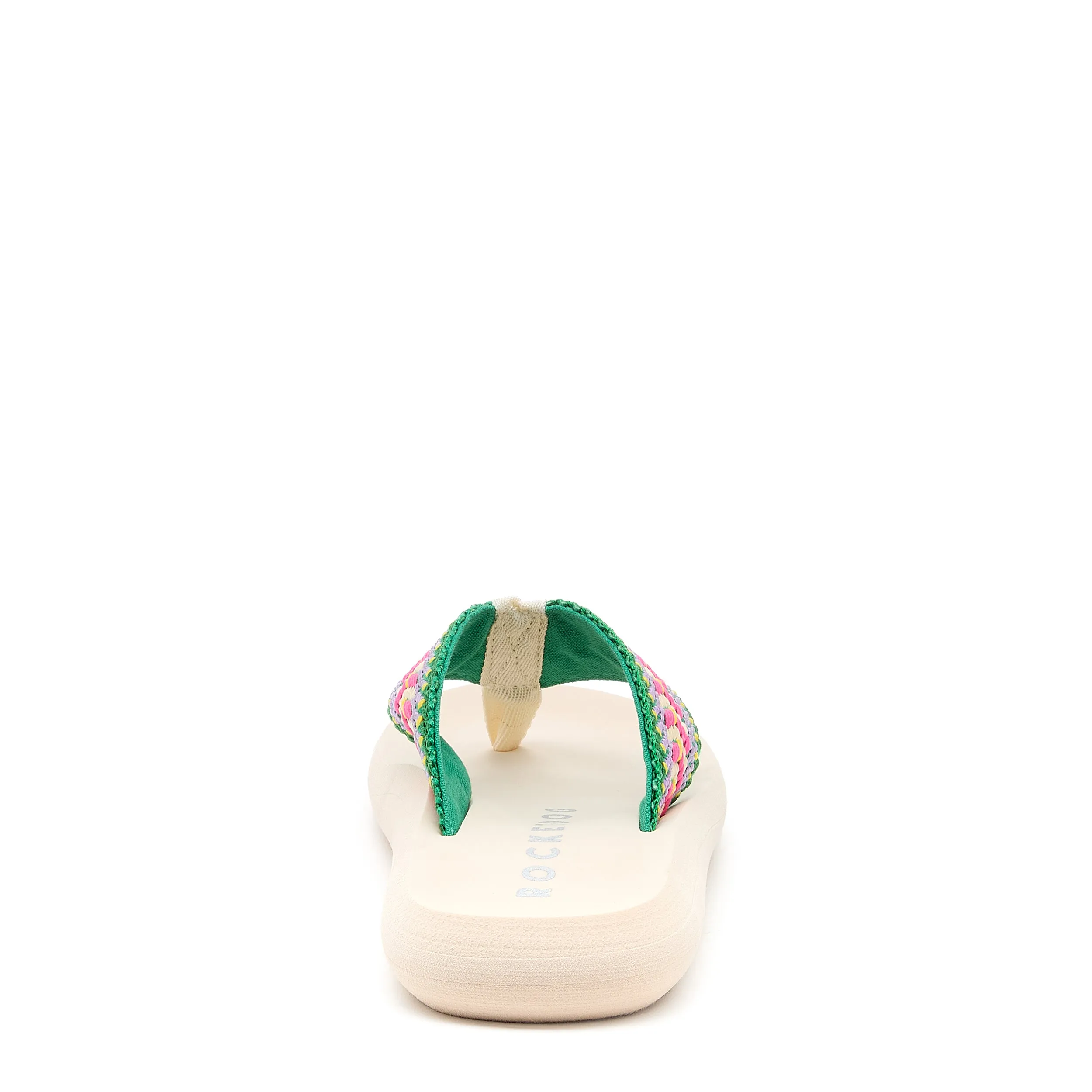 Spotlight Green Multi Flip Flop