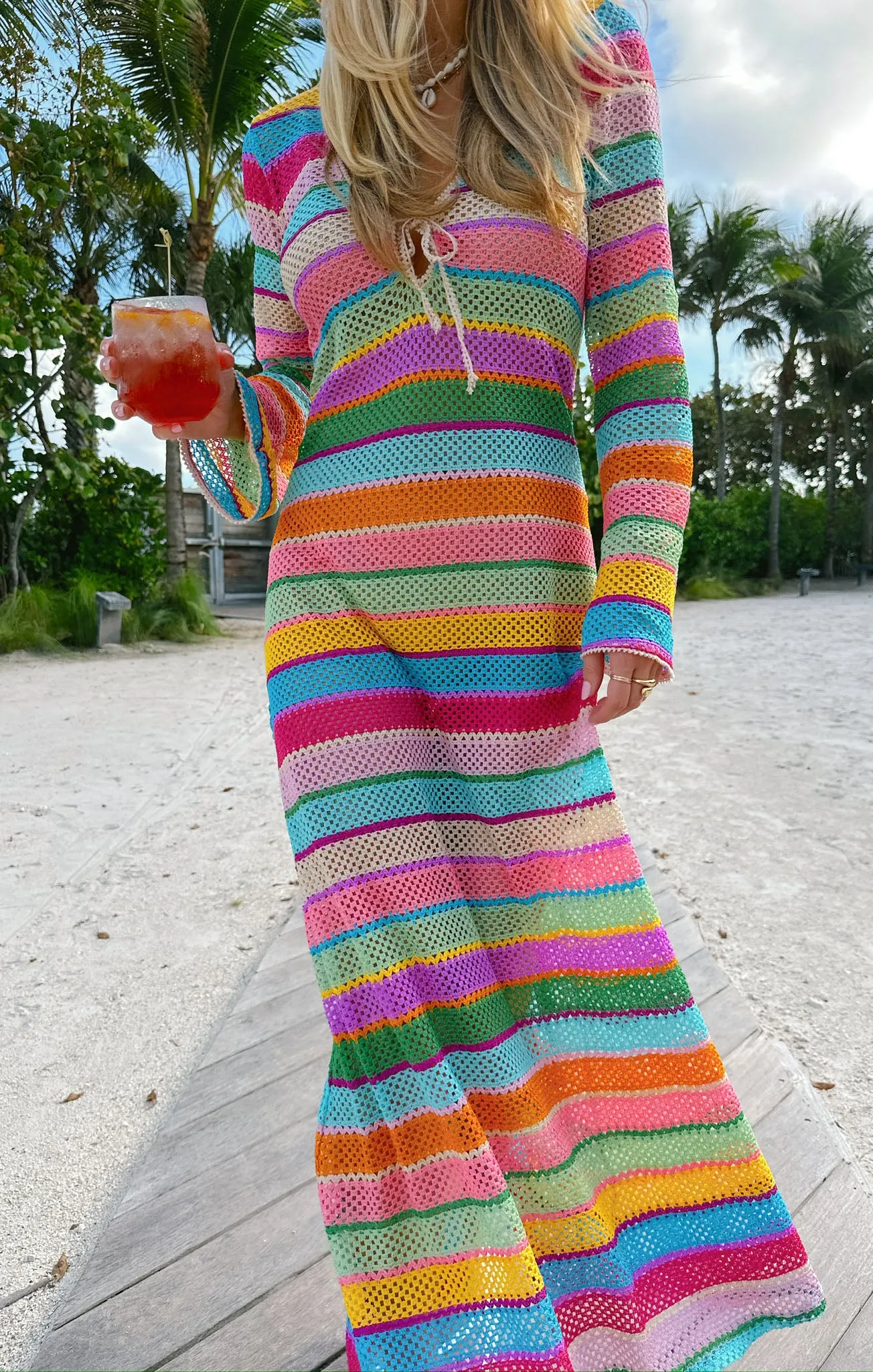 Vacay Coverup ~ Multi Crochet