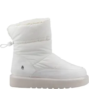 White Hush Puffies Slippers