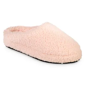 Women's Fiona Clog Slippers With Berber And Memory Foam