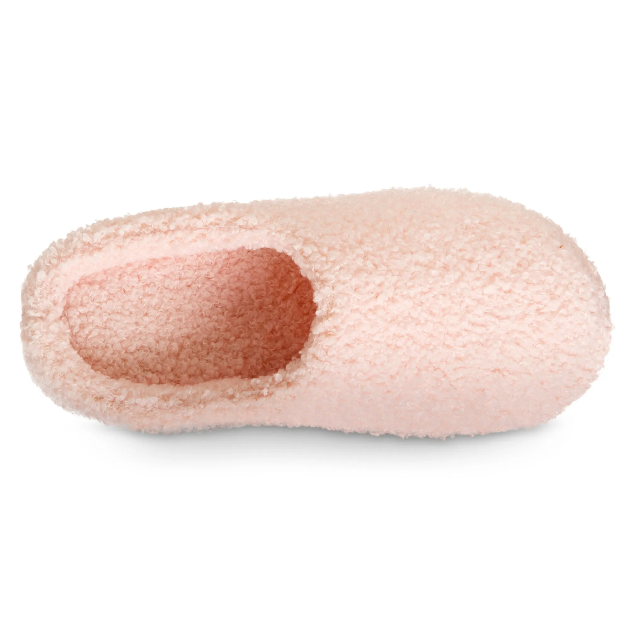 Women's Fiona Clog Slippers With Berber And Memory Foam