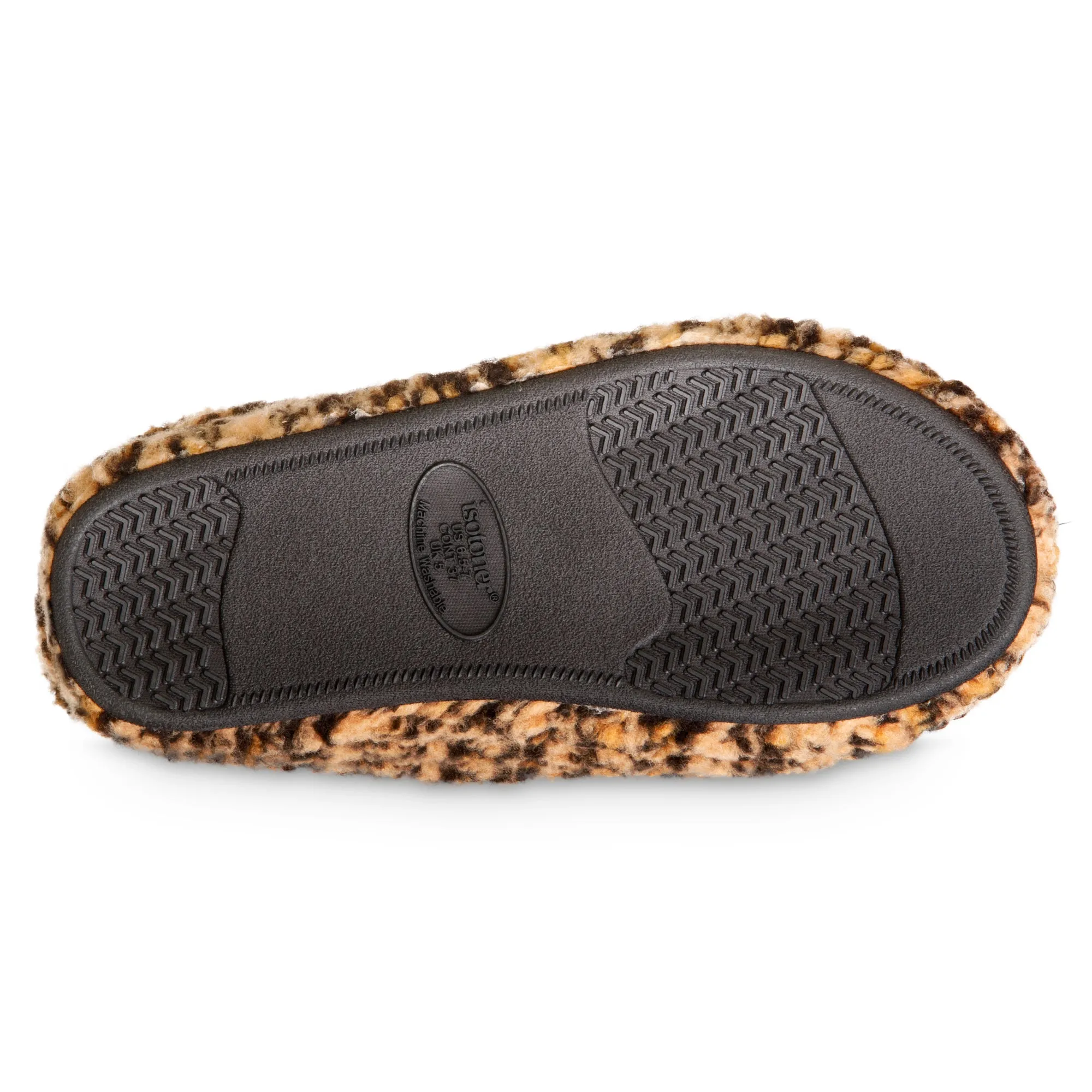 Women's Fiona Clog Slippers With Berber And Memory Foam