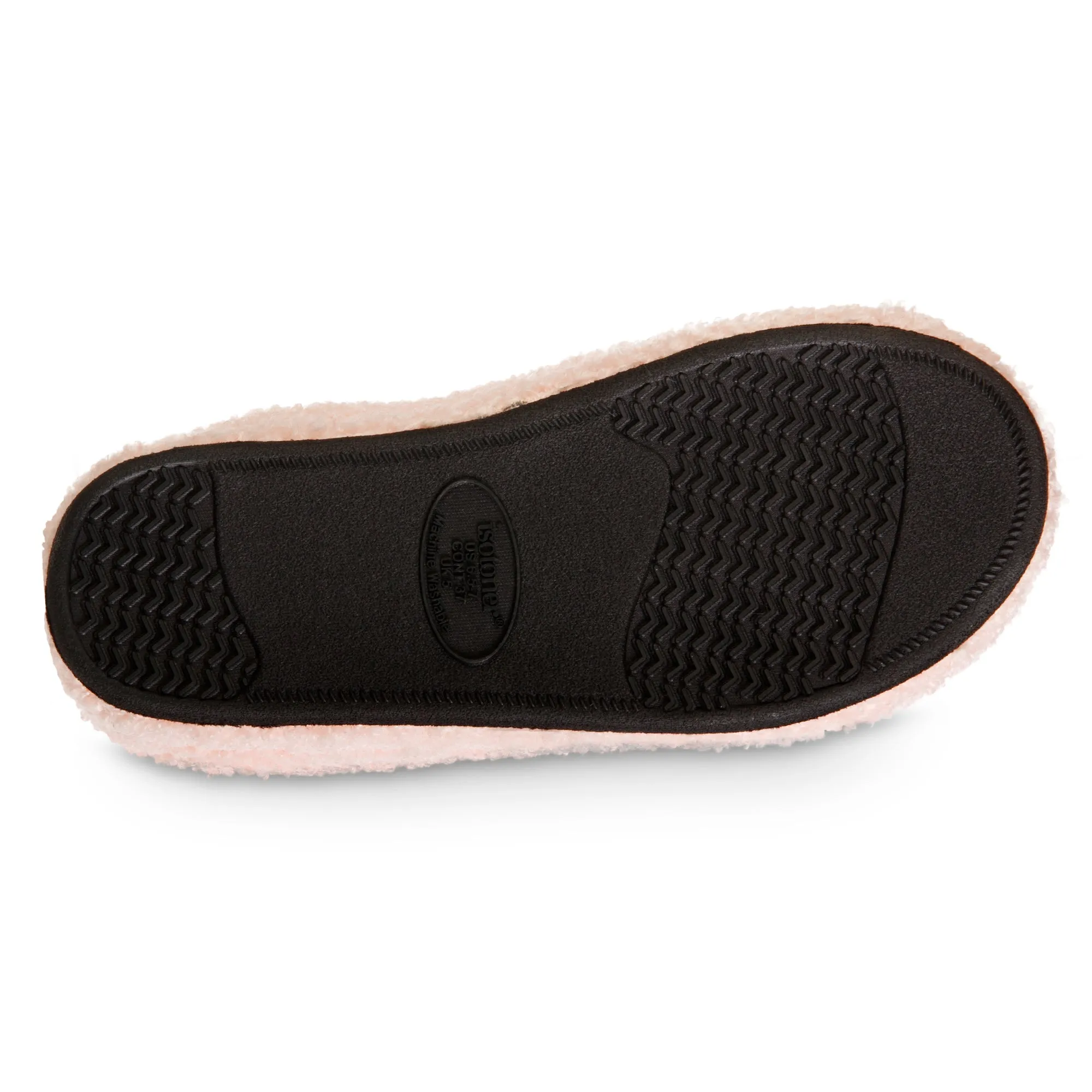 Women's Fiona Clog Slippers With Berber And Memory Foam