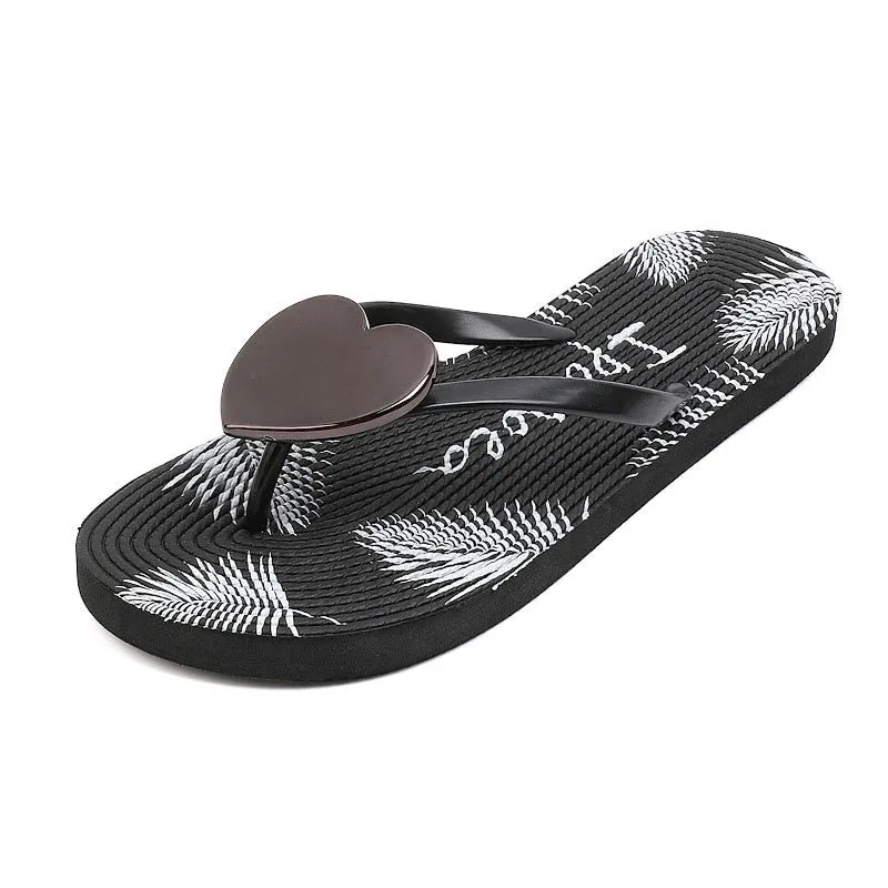 Women's Flat Slides for Summer Beachwear