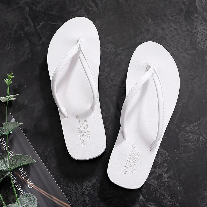 Women's Flat Slides for Summer Beachwear