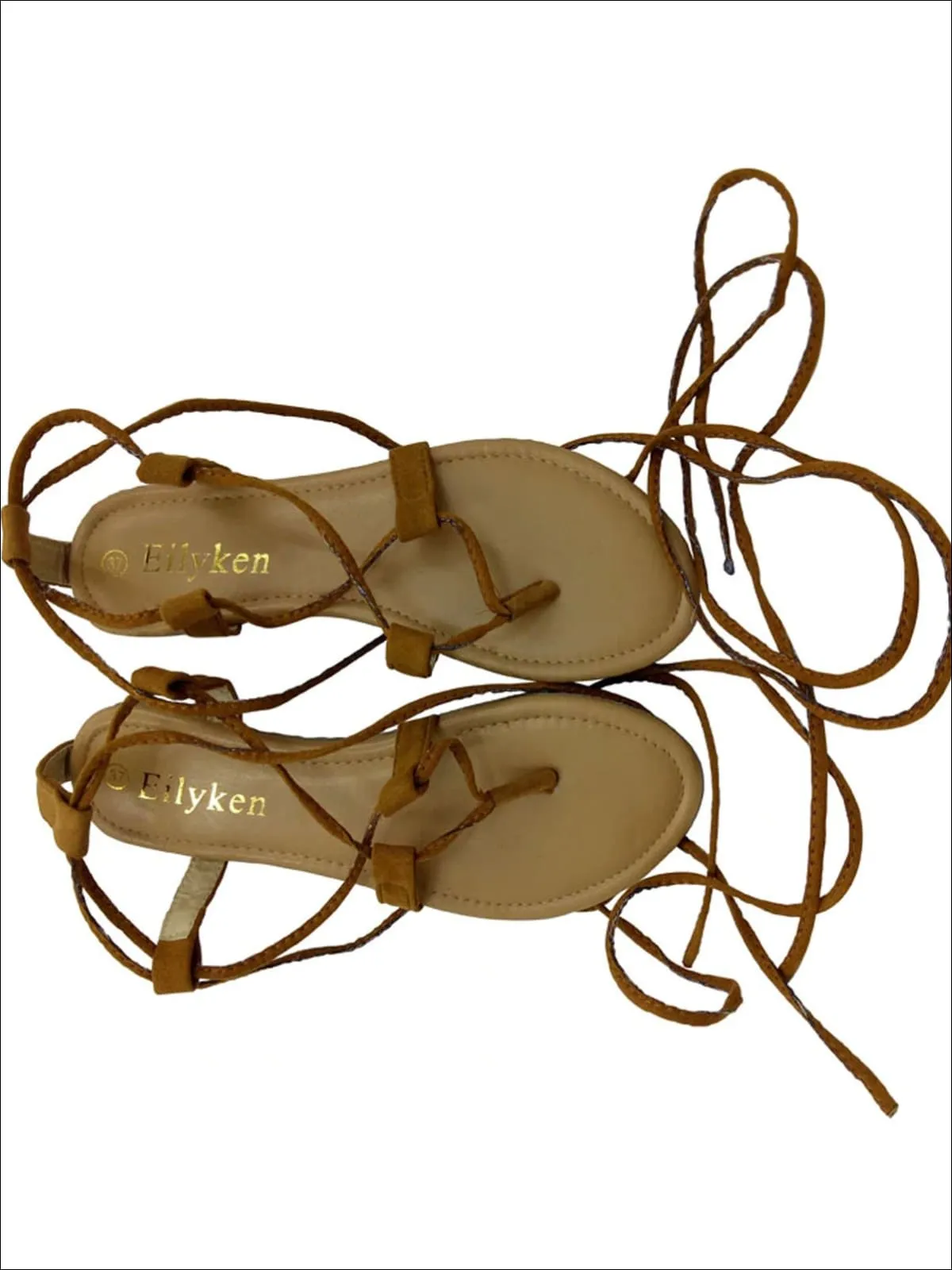 Women's Lace Up Greek Sandals (3  Color Options) By Liv and Mia